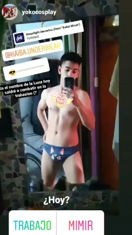 luna slip sailor moon kaiba underwear
