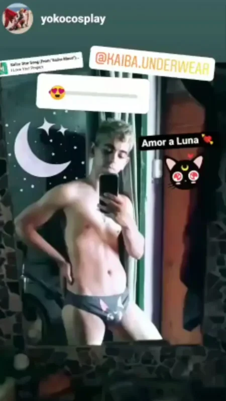 luna slip sailor moon kaiba underwear