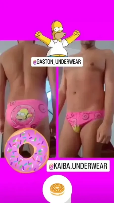 rosquillas simpson kaiba underwear