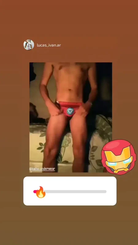slip iron man kaiba underwear