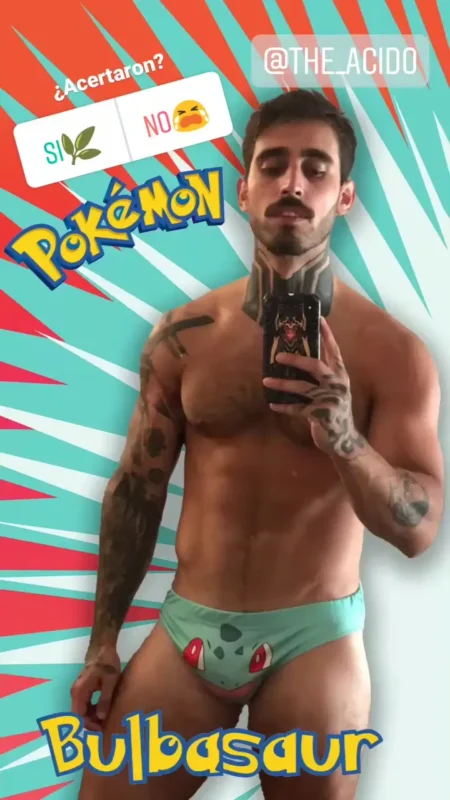 slip kaiba underwear bulbasaur pokemon