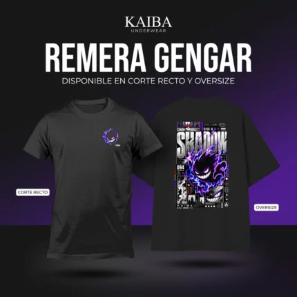 Remera Gengar Kaiba